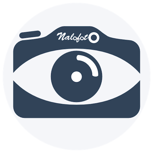 logo Nalofoto bleu et blanc rond 512