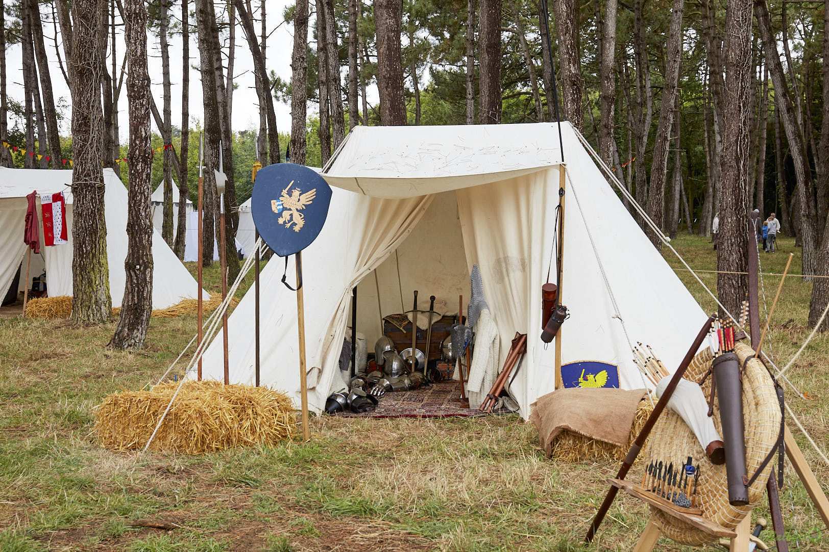 Photo du jour - Médiévales Fort la Latte - Armurerie d'archers