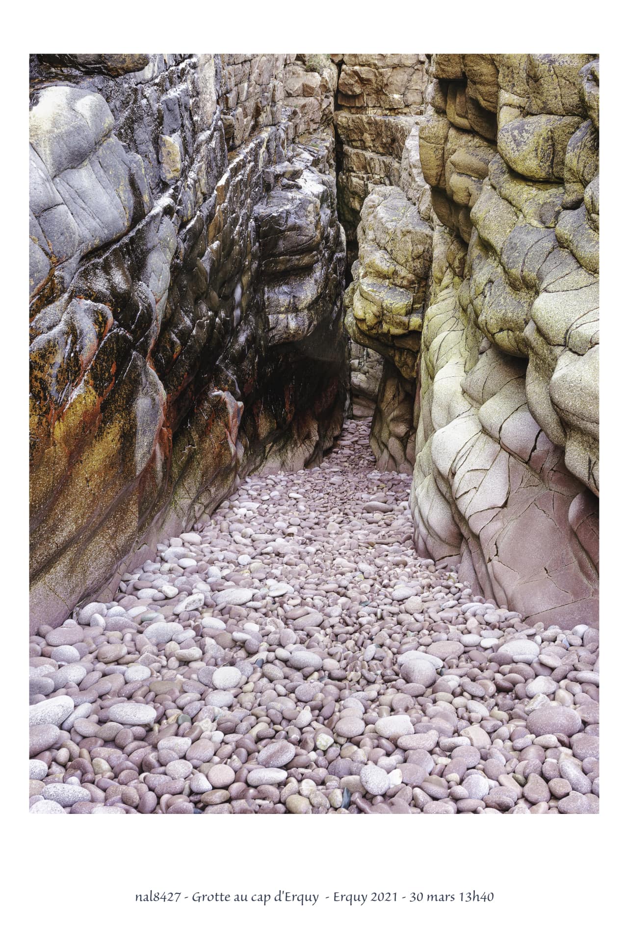 portfolio du photomarcheur - grotte au cap d'Erquy