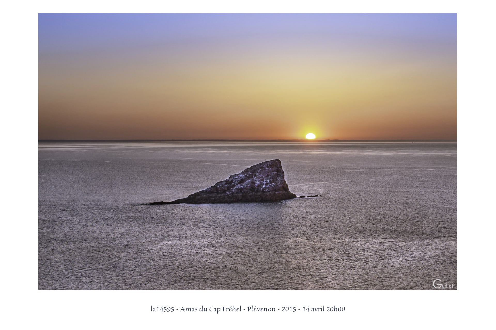 portfolio du photomarcheur - coucher de soleil sur l'Amas du Cap