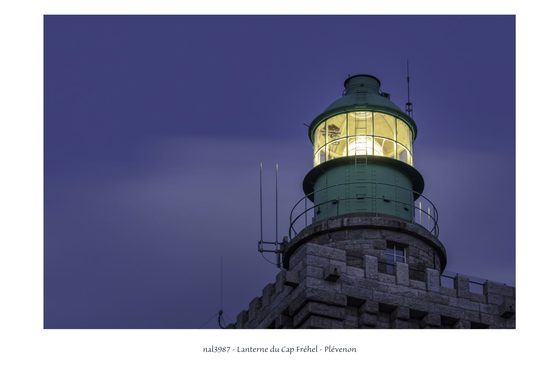 Portfolio - lanterne du phare du Cap Fréhel