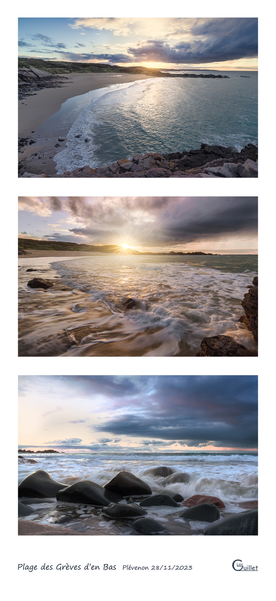 Triptyque 1 23x50cm